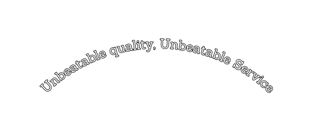 Unbeatable quality Unbeatable Service